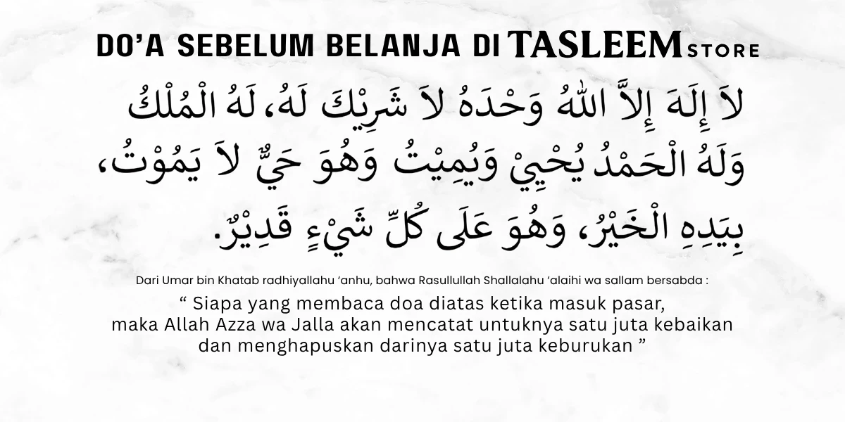 Doa Sebelum Belanja