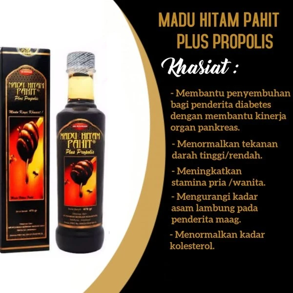 Madu Hitam Pahit Arrahmah